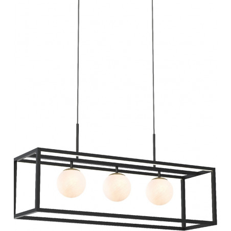 Lampa wisząca Zuma Line Piro - 3 szkło alabastrowe | Kup online