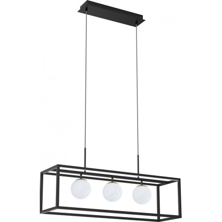 Lampa wisząca Zuma Line Piro - 3 szkło alabastrowe | Kup online