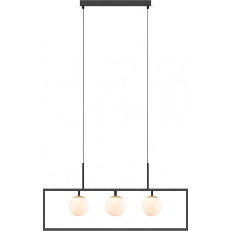 Lampa wisząca Zuma Line Piro - 3 szkło alabastrowe | Kup online