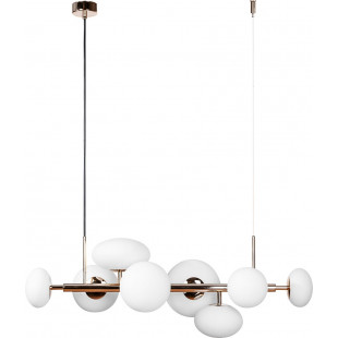 Lampa wisząca szklana Omi VIII 90cm - ZumaLine | Elegancki Design