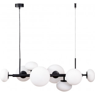 Lampa wisząca szklana Omi VIII 90cm - ZumaLine | Elegancki design
