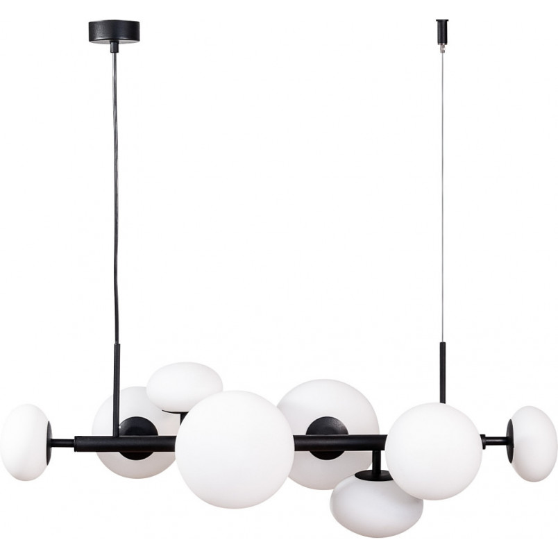 Lampa wisząca szklana Omi VIII 90cm - ZumaLine | Elegancki design
