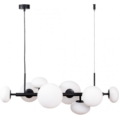 Lampa wisząca szklana Omi VIII 90cm - ZumaLine | Elegancki design