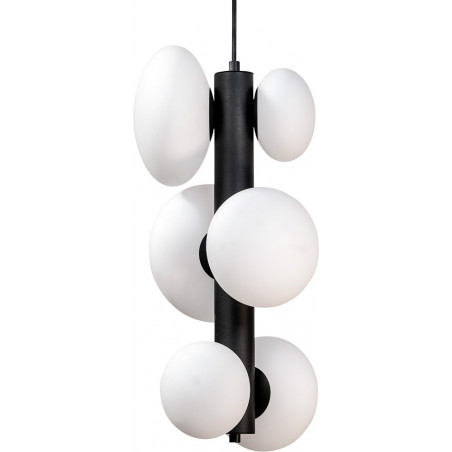 Lampa wisząca szklana Omi VI biały - ZumaLine | Eleganckie oświetlenie