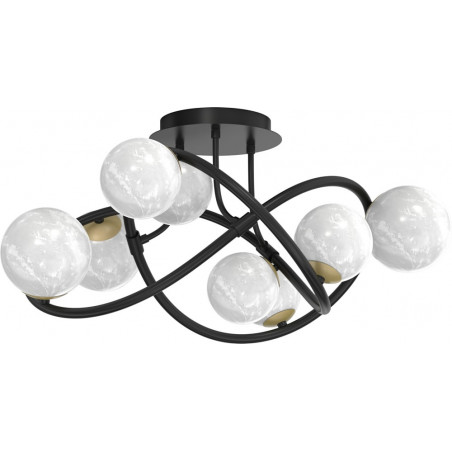 Plafon Nisyro - Szklane kule, design ZumaLine | Kup online