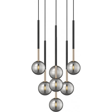 Lampa wisząca Arcturus 7 kulek - ZumaLine | Elegancki design