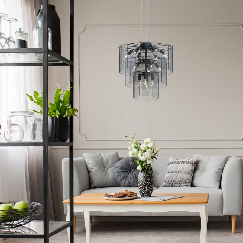 Lampa wisząca szklana Nira - ZumaLine | Nowoczesne oświetlenie