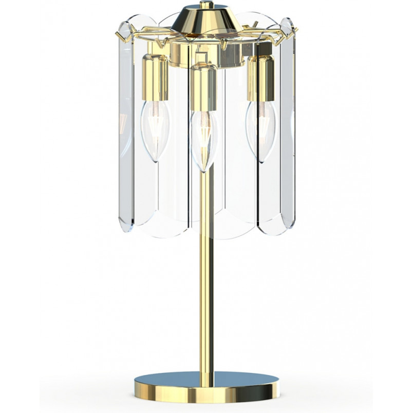 Lampa stołowa szklana Nira | ZumaLine - Eleganckie oświetlenie