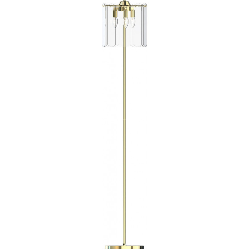 Lampa podłogowa szklana Nira | ZumaLine - Eleganckie oświetlenie