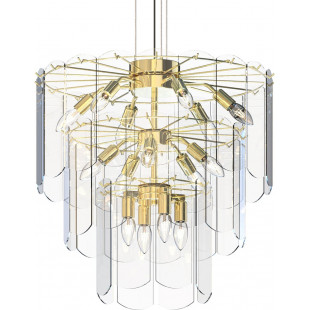 Lampa wisząca szklana Nira 56cm | ZumaLine - Elegancja i styl