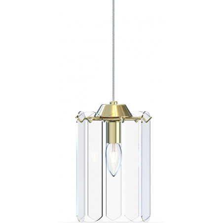 Lampa wisząca szklana Nira 16cm - ZumaLine | Eleganckie oświetlenie