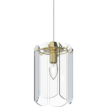 Lampa wisząca szklana Nira 16cm - ZumaLine | Eleganckie oświetlenie