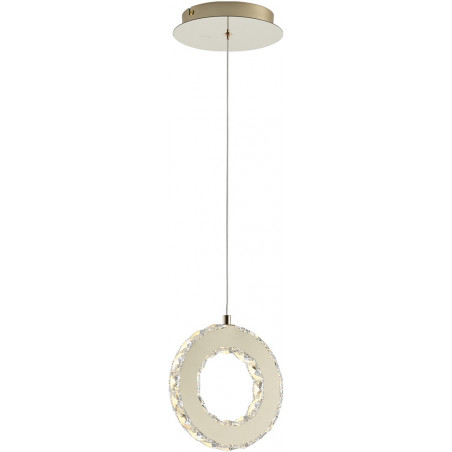 Lampa wisząca Griona LED złota | ZumaLine - Eleganckie oświetlenie