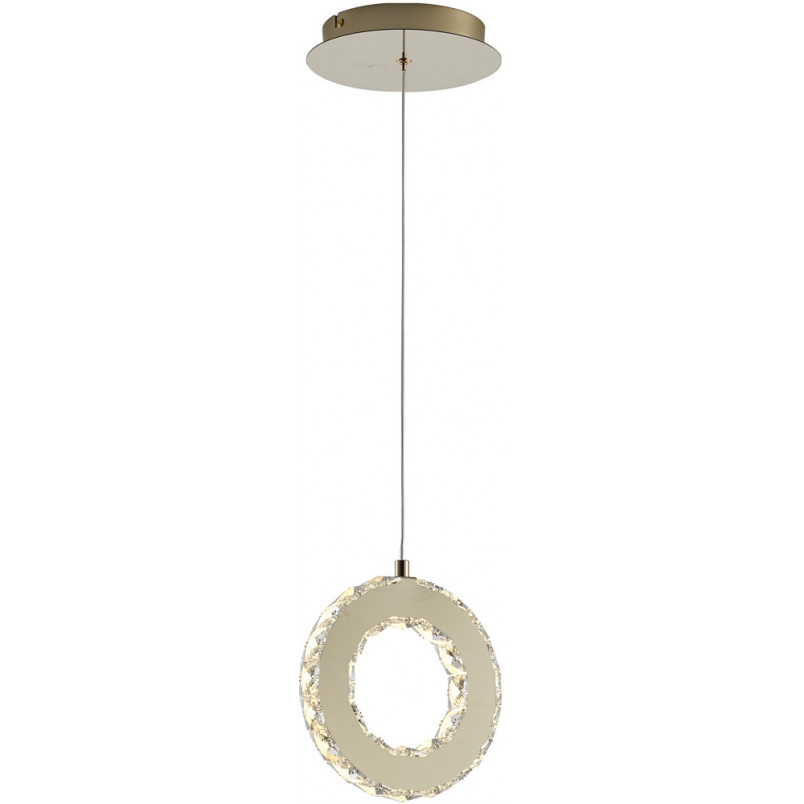 Lampa wisząca Griona LED złota | ZumaLine - Eleganckie oświetlenie