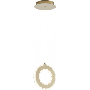 Lampa wisząca Griona LED złota | ZumaLine - Eleganckie oświetlenie