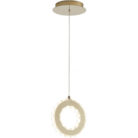 Lampa wisząca Griona LED złota | ZumaLine - Eleganckie oświetlenie