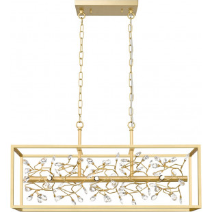 Lampa wisząca Spring złota - kryształowa elegancja | ZumaLine