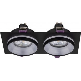 Lampa spot Jet czarna - TK Lighting | Downlight podwójny