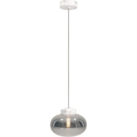 Lampa wisząca Moonstone - MaxLight | Szkło dymione, E27