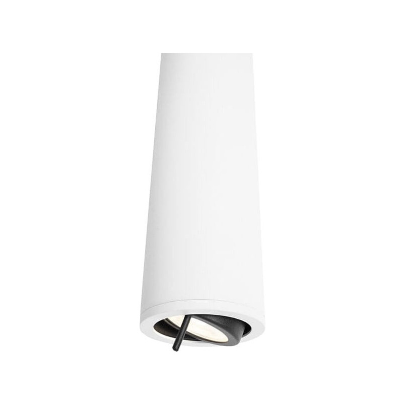 Kinkiet tuba biały MaxLight Laxer | Regulowany, Metalowy