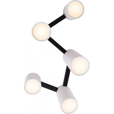 Lampa Sufitowa 5-Punktowa Laxer Biała - MaxLight | Eleganckie Oświetlenie