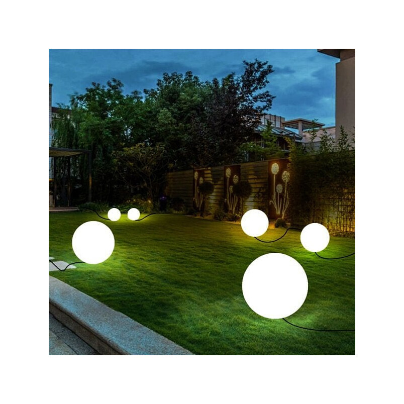Lampa zewnętrzna kula Ball LED 35cm biała - Step Into Design