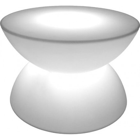 Stolik ogrodowy LED RGBW 60cm biały - Step Into Design