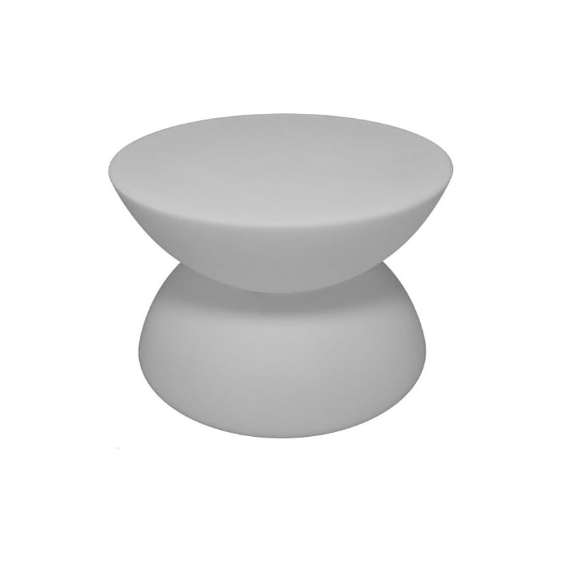 Stolik ogrodowy LED RGBW 60cm biały - Step Into Design