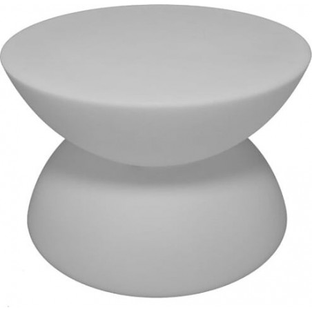Stolik ogrodowy LED RGBW 60cm biały - Step Into Design