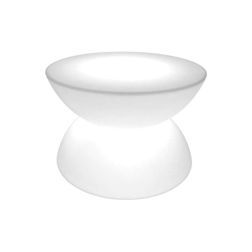 Stolik ogrodowy LED RGBW 60cm biały - Step Into Design