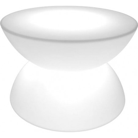 Stolik ogrodowy LED RGBW 60cm biały - Step Into Design