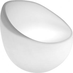 Fotel ogrodowy LED Comfy biały | Step Into Design