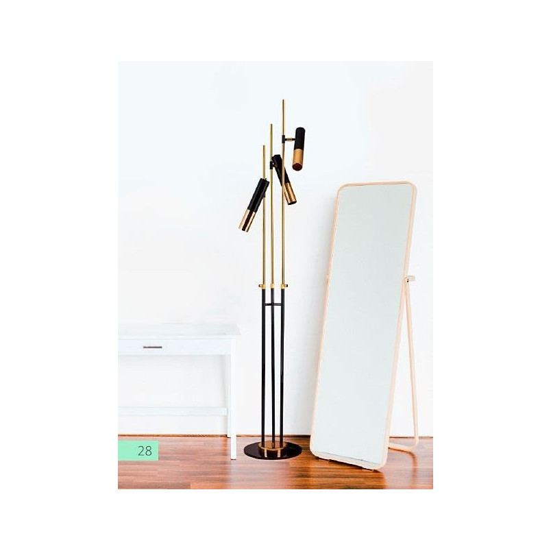 Lampa podłogowa Golden Pipe III | Step In Design
