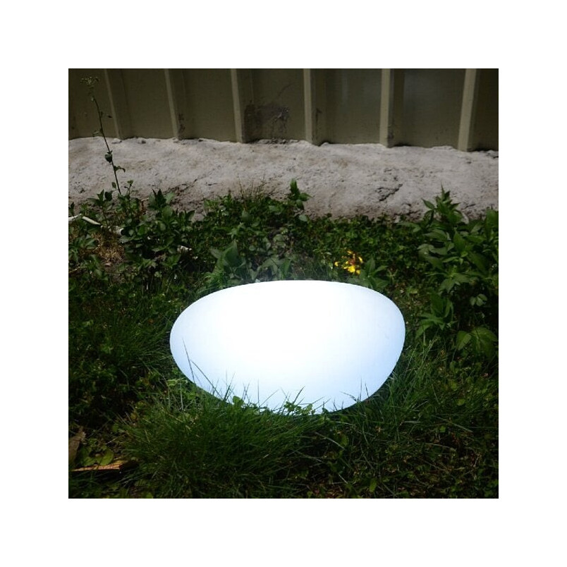 Lampa ogrodowa LED Pebble L - Step Into Design | Biała