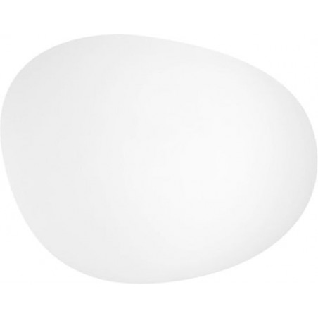 Lampa ogrodowa LED Pebble L - Step Into Design | Biała