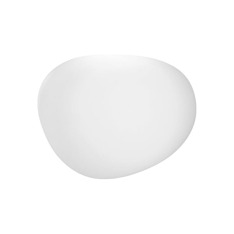 Lampa ogrodowa LED Pebble M - Step Into Design | Biała