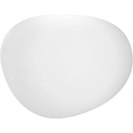 Lampa ogrodowa LED Pebble M - Step Into Design | Biała