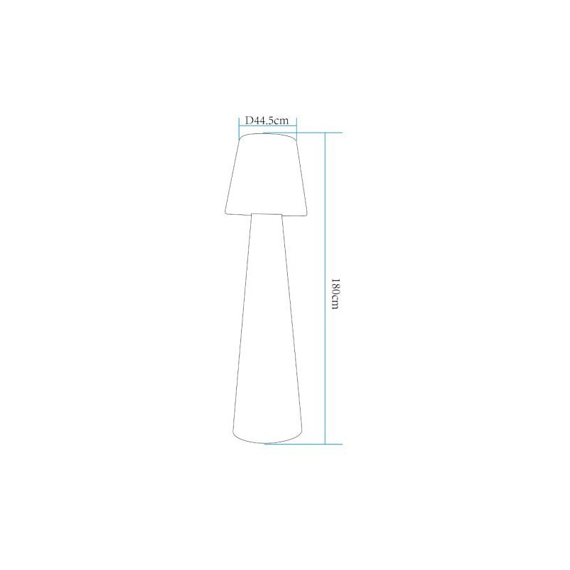 Lampa ogrodowa LED Step Into Design 180cm - Eleganckie oświetlenie