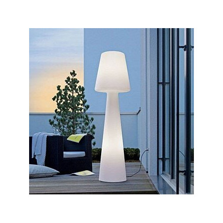 Lampa Ogrodowa LED Gardena 120cm Biała | Step Into Design