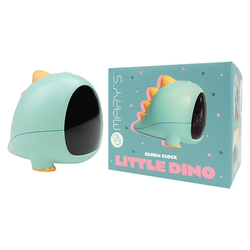 Lampka DINO Mary's - Zielona, z Budzikiem LED | Eco Light