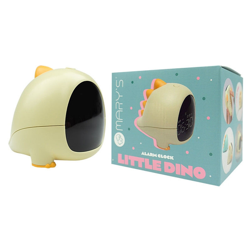 Lampka DINO LED ŻÓŁTA Mary's | Budzik dla dziecka