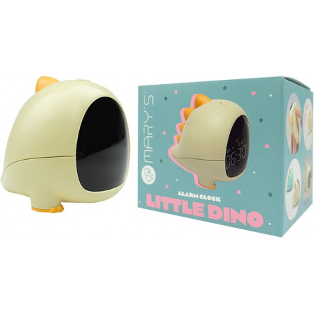 Lampka DINO LED ŻÓŁTA Mary's | Budzik dla dziecka
