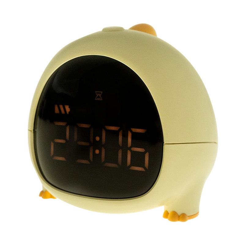 Lampka DINO LED ŻÓŁTA Mary's | Budzik dla dziecka