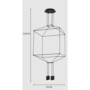 Lampa Wisząca Linea Czarna - Step Into Design | Nowoczesny Design