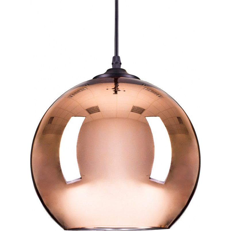 Lampa wisząca miedziana Mirror Glow - Step Into Design