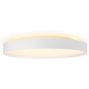 Plafon okrągły ściemniany Backlight Full LED 3000K 50cm biały HaloDesign