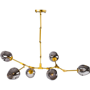 Lampa Sufitowa Szklana Modern Orchid VI | Step In Design