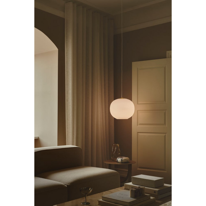 Lampa wisząca Navone - szklana kula 40cm | Design For The People