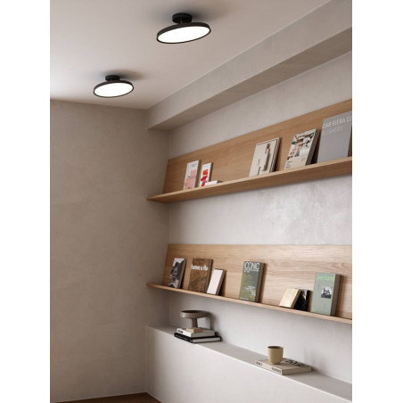 Plafon LED Kaito Pro - Czarny, Ściemnialny | Design For The People