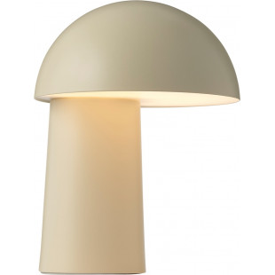 Lampa stołowa Faye LED beżowa | Design For The People